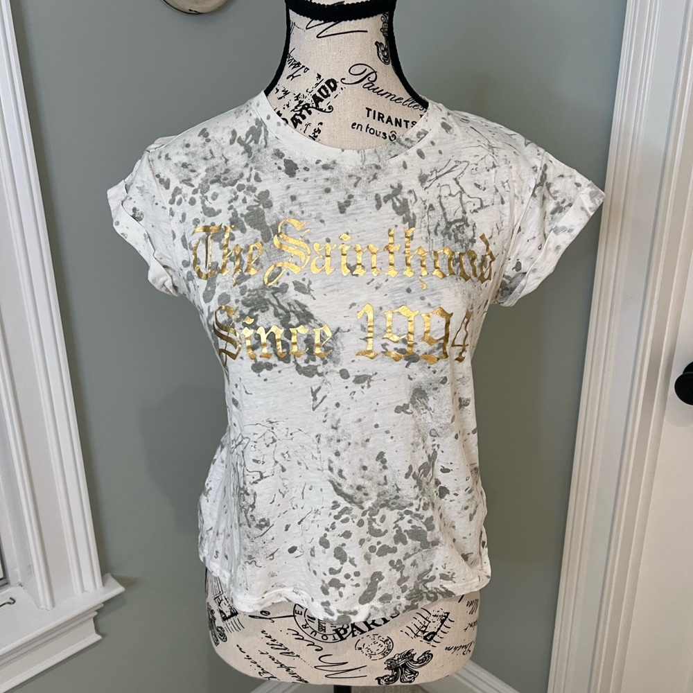ALLSAINTS Portland Anna cotton-jersey T-shirt | US 2 | The Sainthood Since 1994
